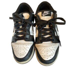 Vintage Nike Dunk Low Sneakers Black & White Mens Size 9.5